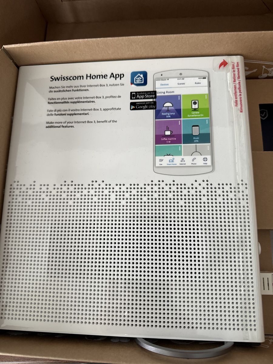 Swisscom Modem & Router: Internet Box 3 – Usato da Oberweningen venduto da Jogi2