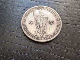 🇩🇪 Third Reich: 3 Reichsmark 1925 A. Silver