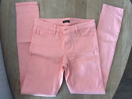 Massimo Dutti apricot skinny fit jeans