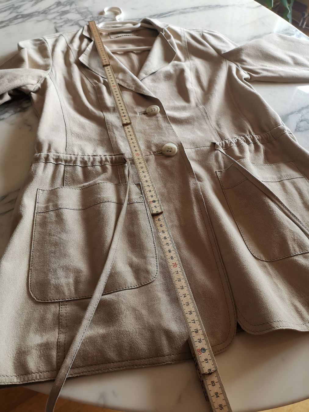 Betty Barclay Jacken: Betty Barclay, Wildleder Longblazer – Gebraucht aus Uerikon von pink_flamingo 2
