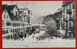 Brunnen 1903 - Dorfplatz