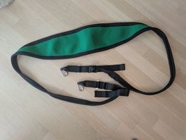 Kinder Schaukel aus Stoff mit 2 Karabiner Haken (4m)