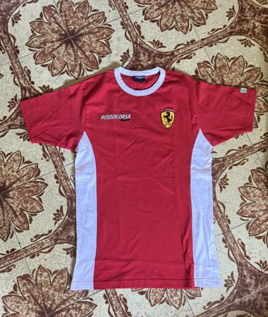Vintage Ferrari Rosso Corsa Racing T-Shirt – Gr. M – Origina