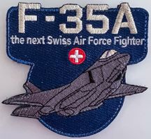 Schweizer Luftwaffe F-35A Patch next fighter