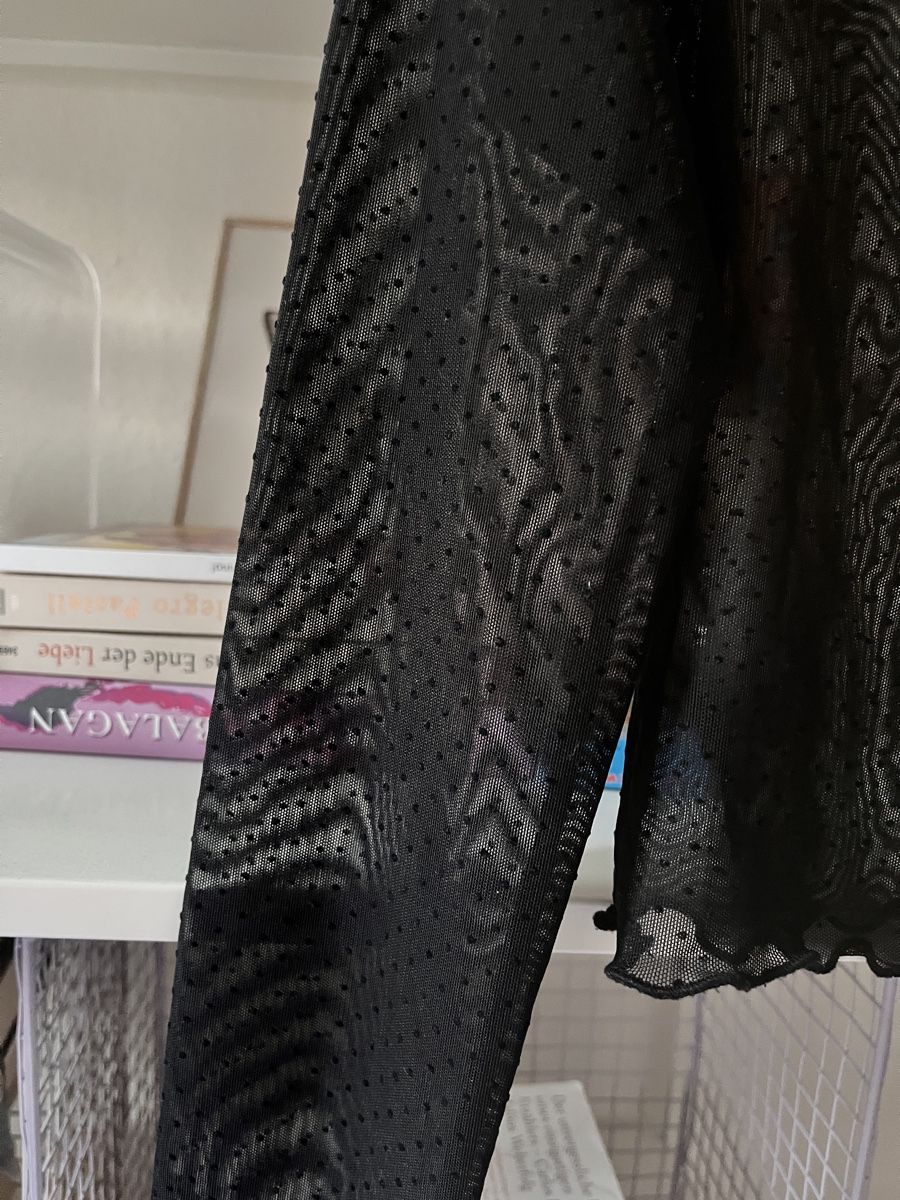 Pull&Bear Tops: PULL&BEAR Netz Oberteil schwarz Tupfen Grösse S  – Gebraucht aus Zürich von hannakreativ 1