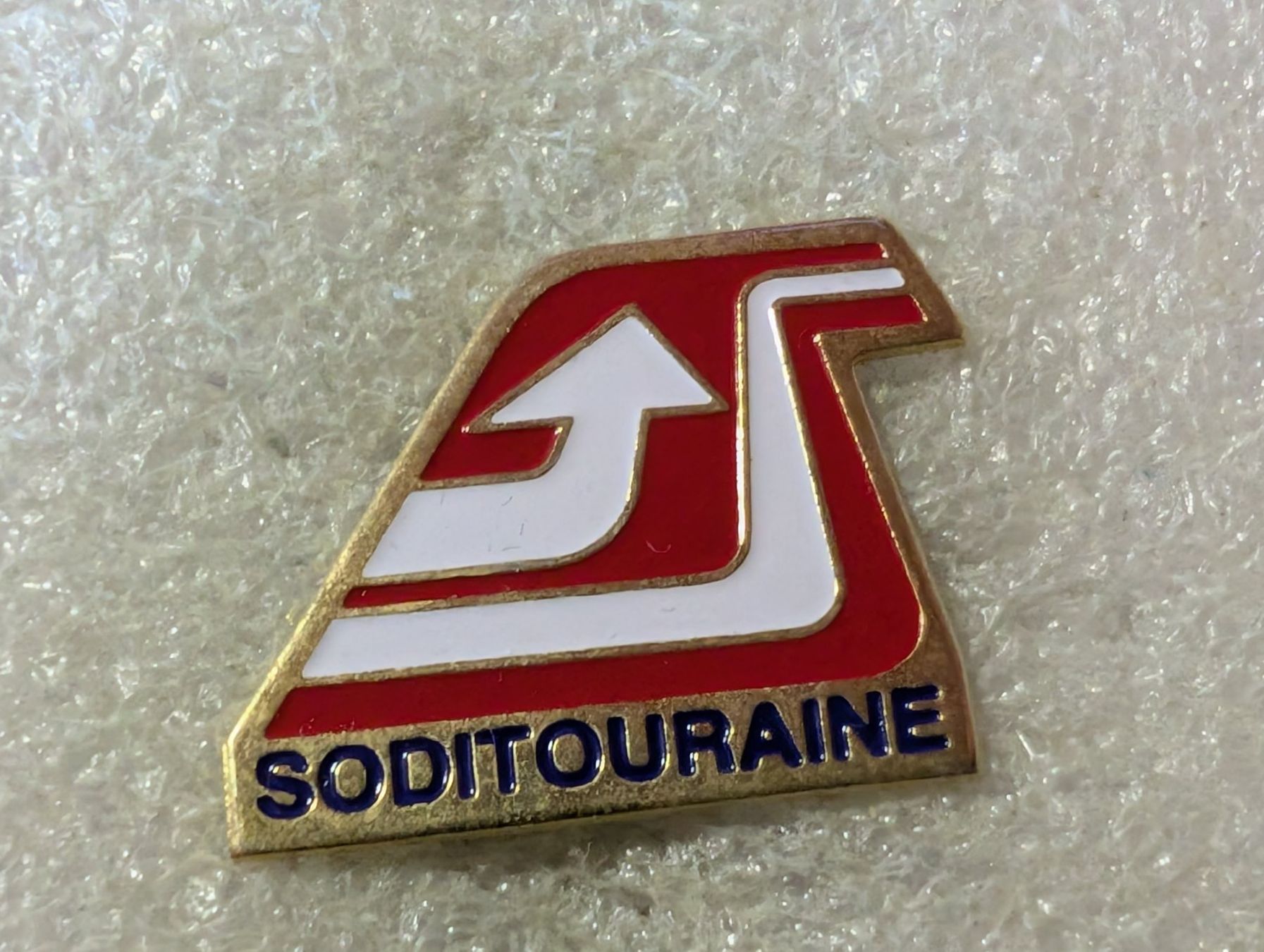 Placchette & Badge: Ansteckpin 172: Soditourane – Usato da Oppligen venduto da Pin-Fall-Shop