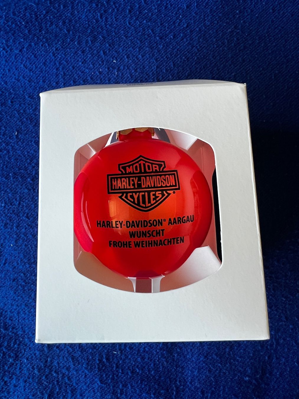 Harley-Davidson Tutte le decorazioni: Harley Davidson X-Mas Kugel – Nuovo e nell'imballaggio originale da Muttenz venduto da Flyaway747 3