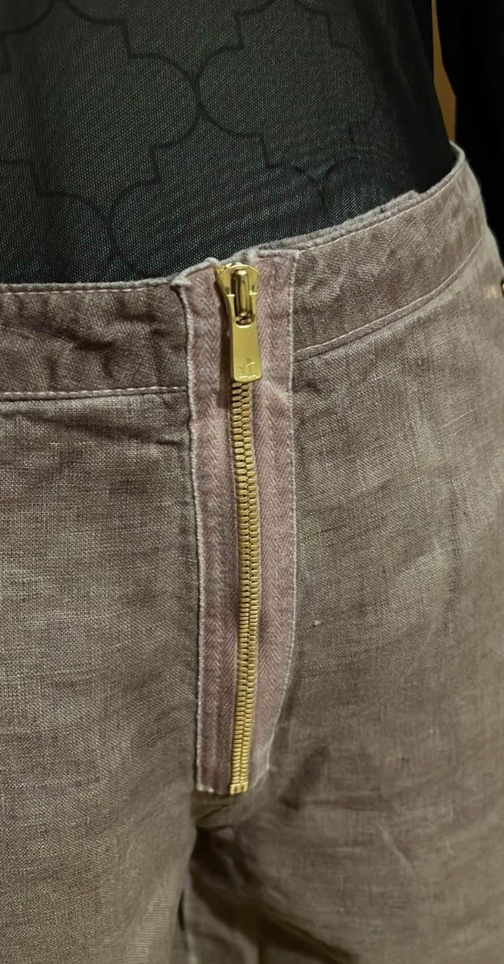 Pantaloni: Damen Leinen Kurze Hose Gr.27 – Nuovo e nell'imballaggio originale da Basel venduto da SimpleE 1