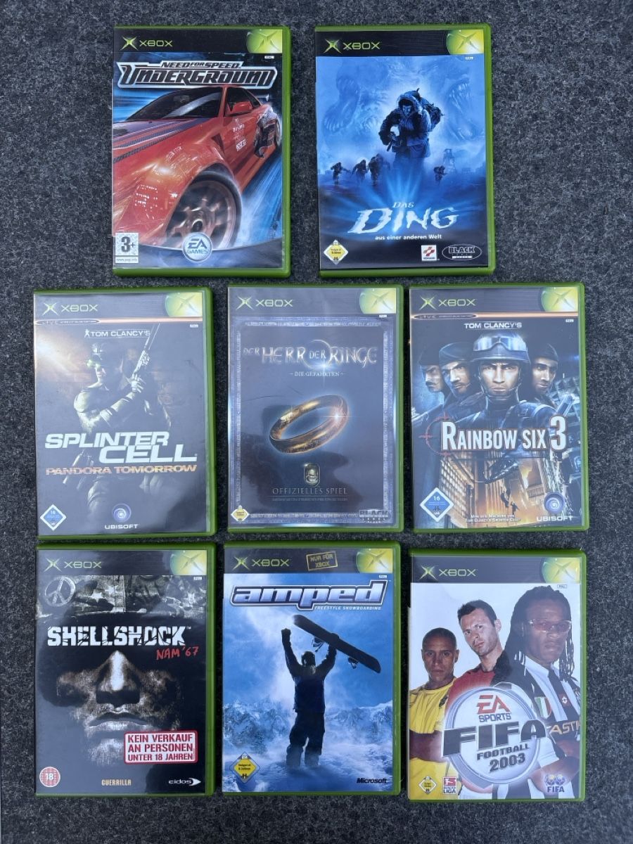 Jeux: X Box Games – D'occasion à Linthal par PandiMC