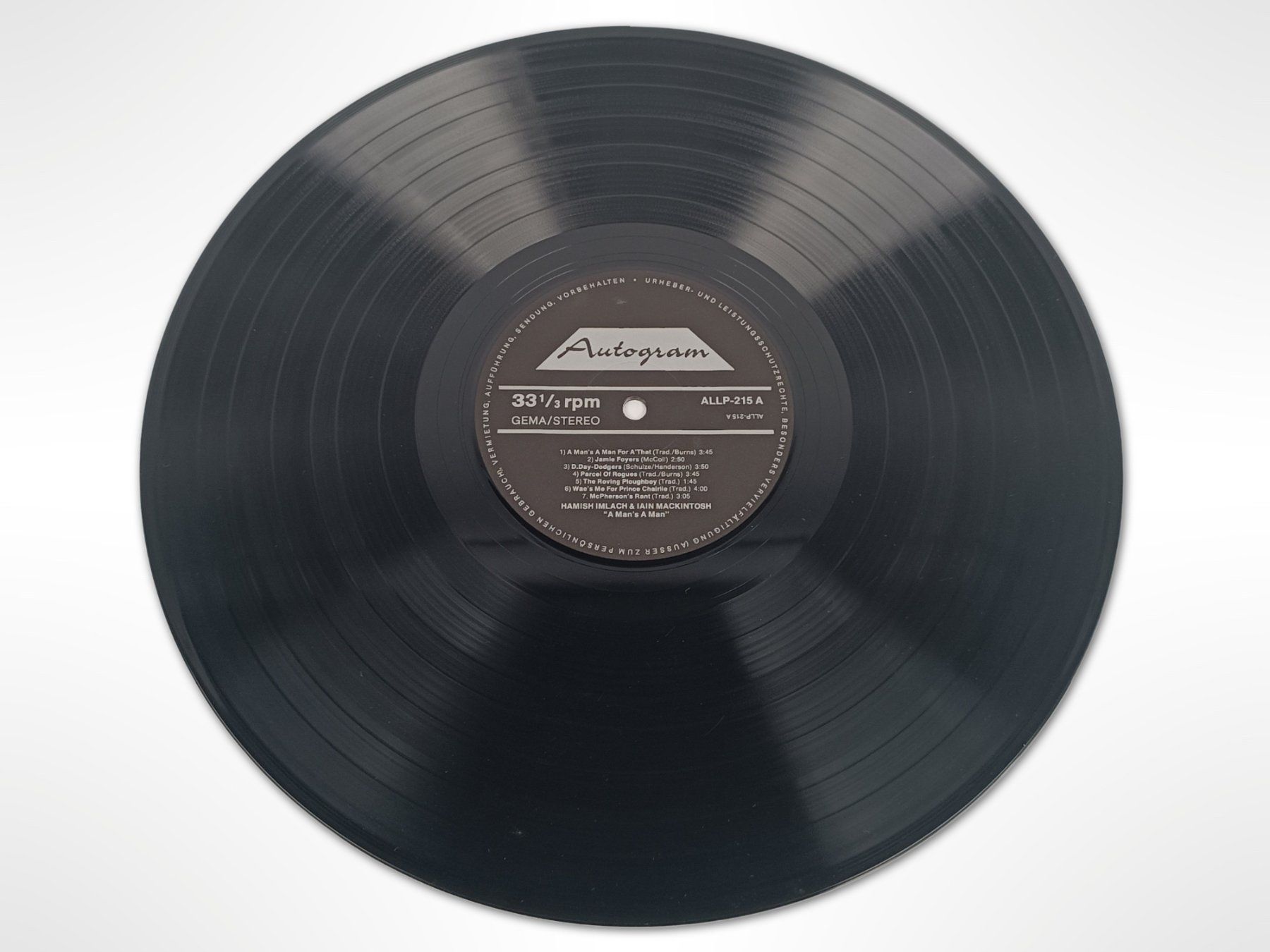 Dischi in vinile: Vinyl Hamish lmlach lain Mackintosh – Usato da Suhr venduto da Restwert_Suhr 5