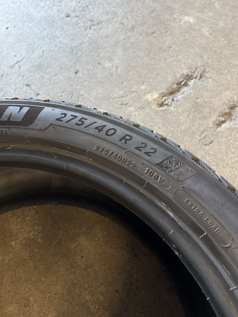 Pneumatici & Ruote complete: 275/40R22 Michelin Winter – Usato da Untersiggenthal venduto da Rychinald 2