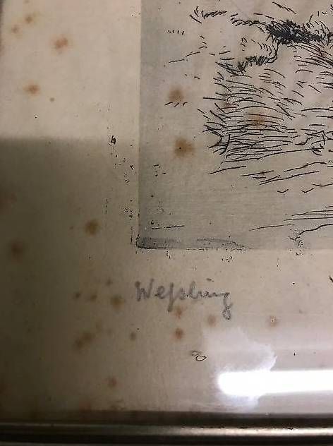 Dipinti: Acquaforte originale firmato da CARL THEODOR MEYER-Basel – Usato da Breganzona venduto da dan_qlf5 1