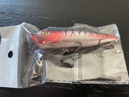 9cm Plopper topwater köder hecht 14g grün metallic silber