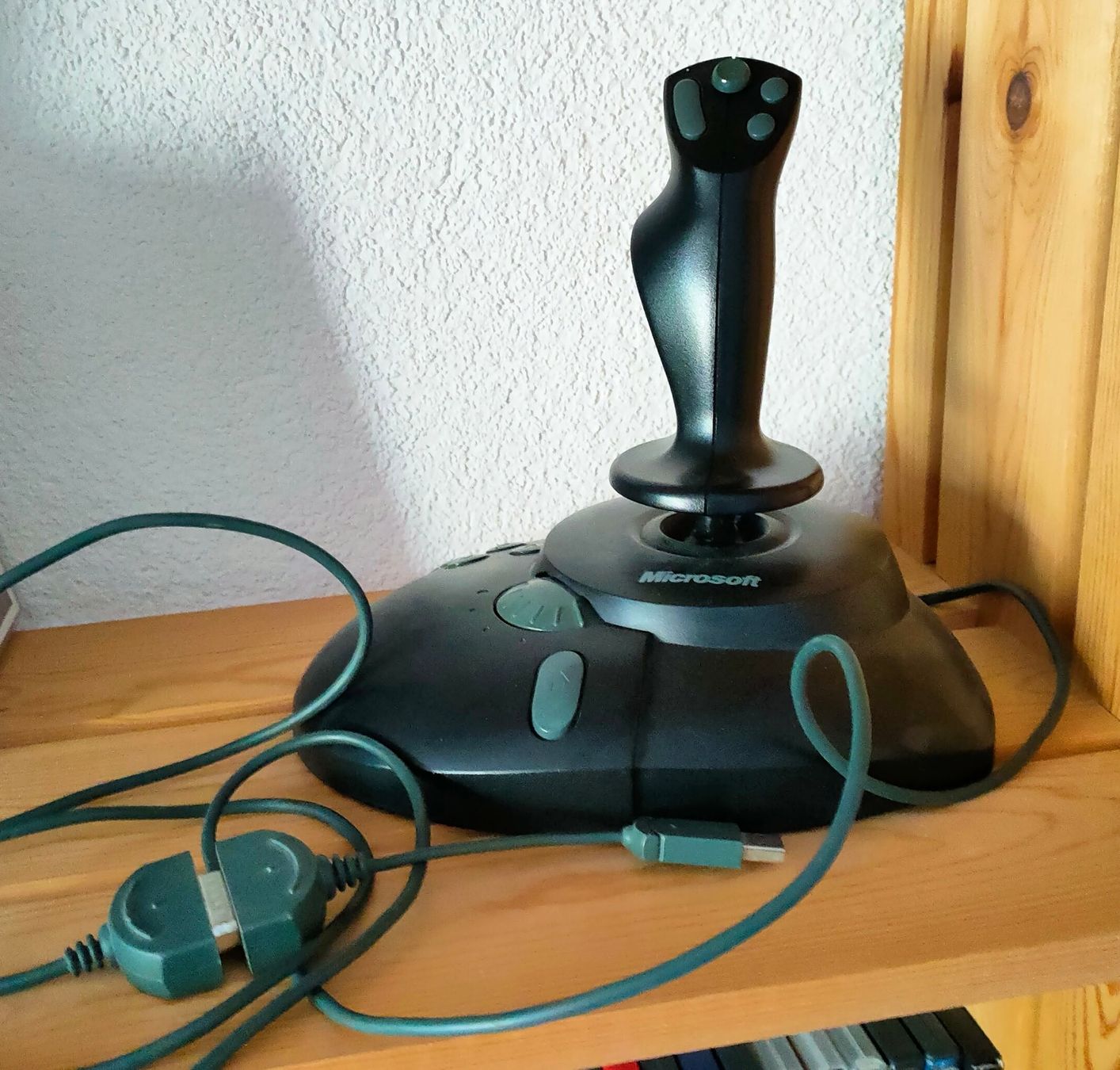 Microsoft Controller: Microsoft Sidewinder Precision Gaming Port und USB Joystick – Gebraucht aus Wiler b. Seedorf von LeuThomas