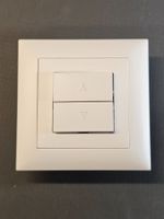 UP-Storentaster 1K  Feller EdizioDue Weiss / Abdeckung Neu