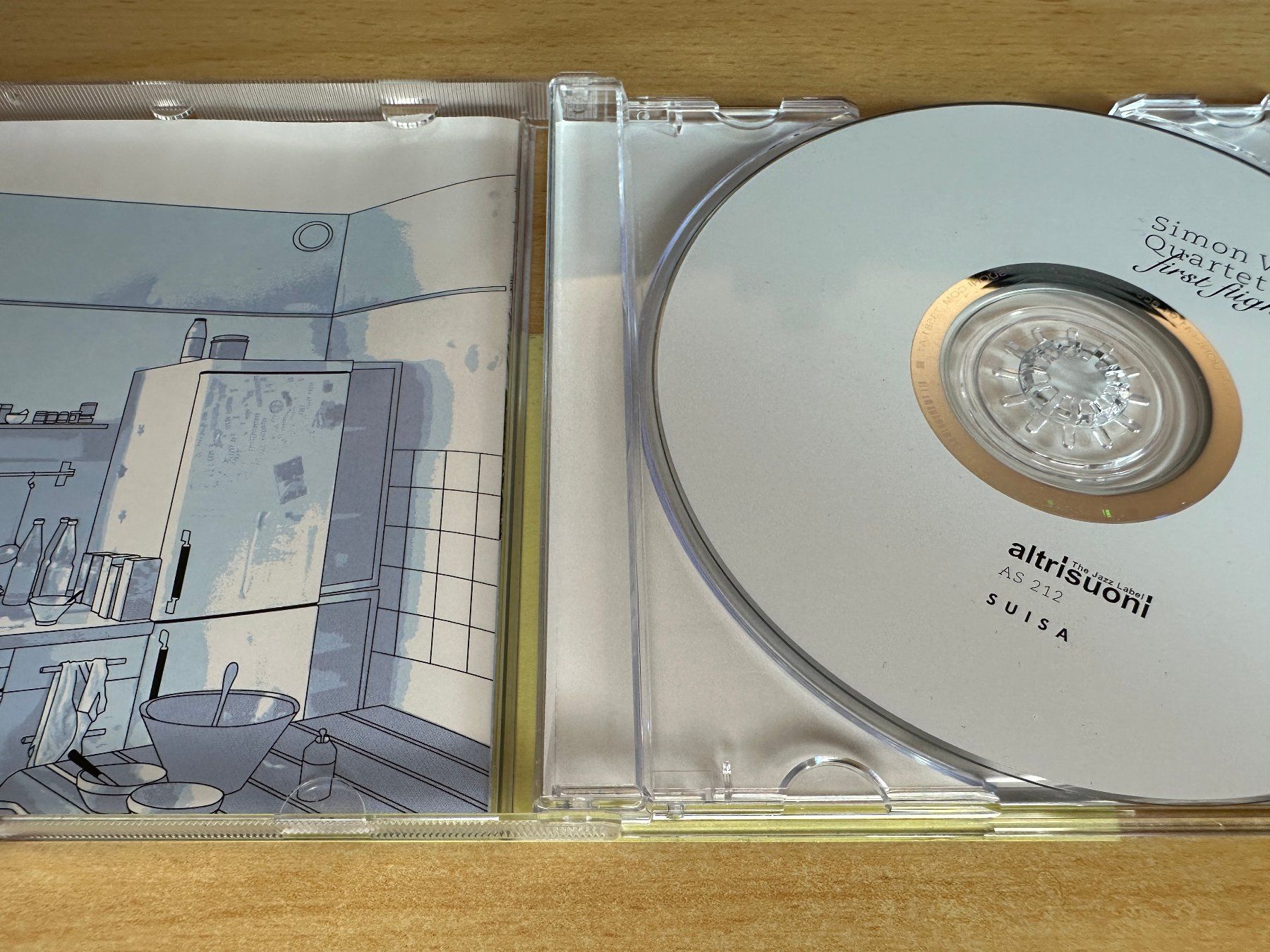 CD: Simon Wyrsch Quartet – First Flight – Usato da Rikon im Tösstal venduto da Alpenmutz 2