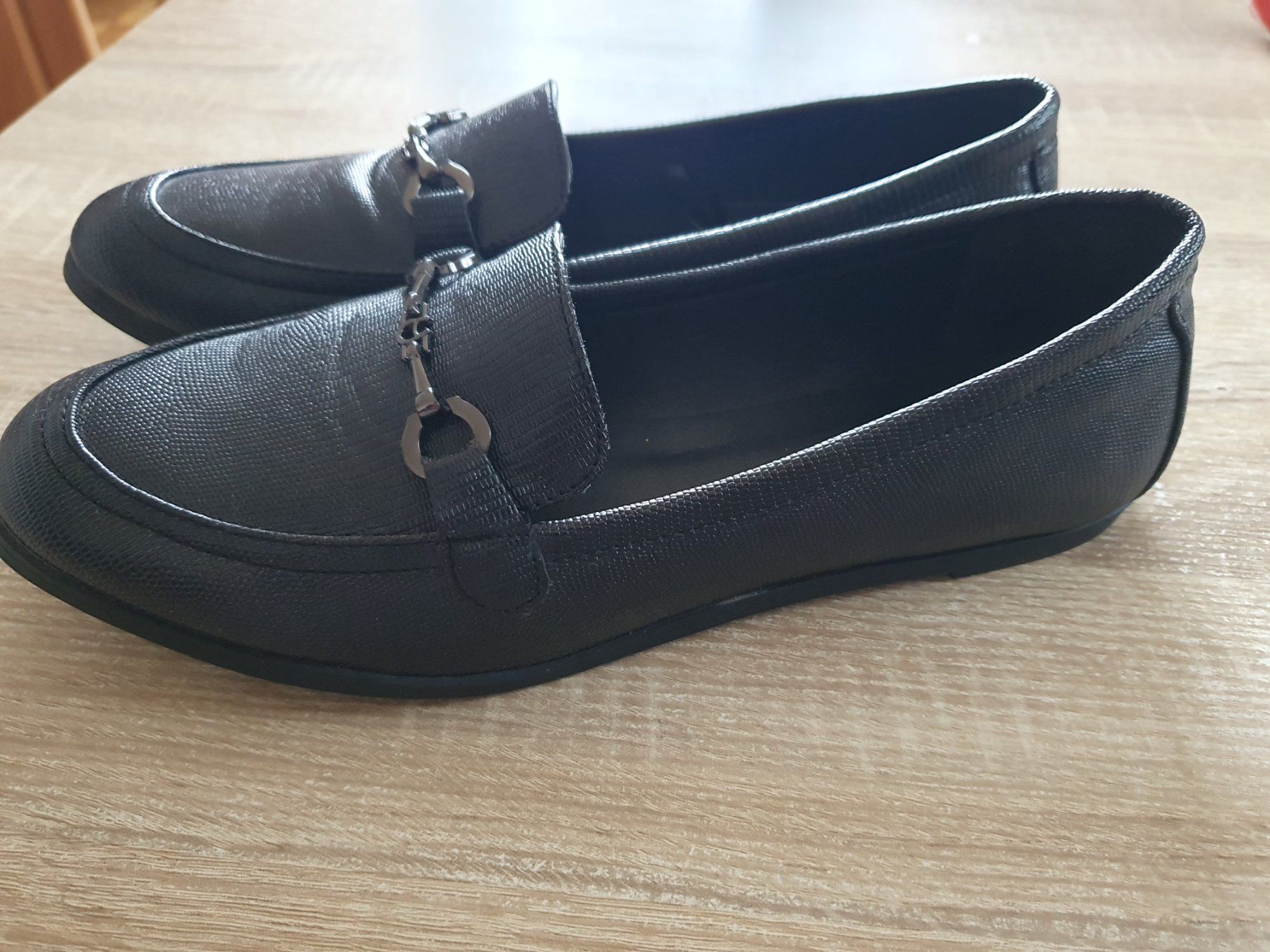 Scarpe da donna: Mocassins noirs élégants - Taille 39 - Comme Neufs! – Usato da Lausanne venduto da Af2016 5