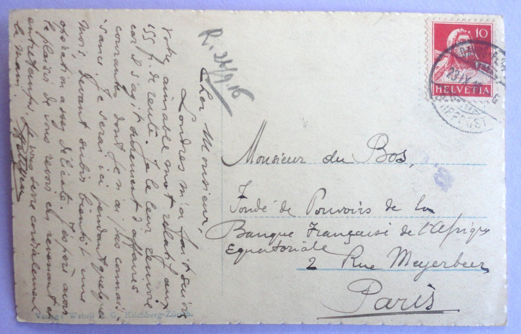 Cartes postales: Davosersee – D'occasion à Fétigny par Billy2miny 1