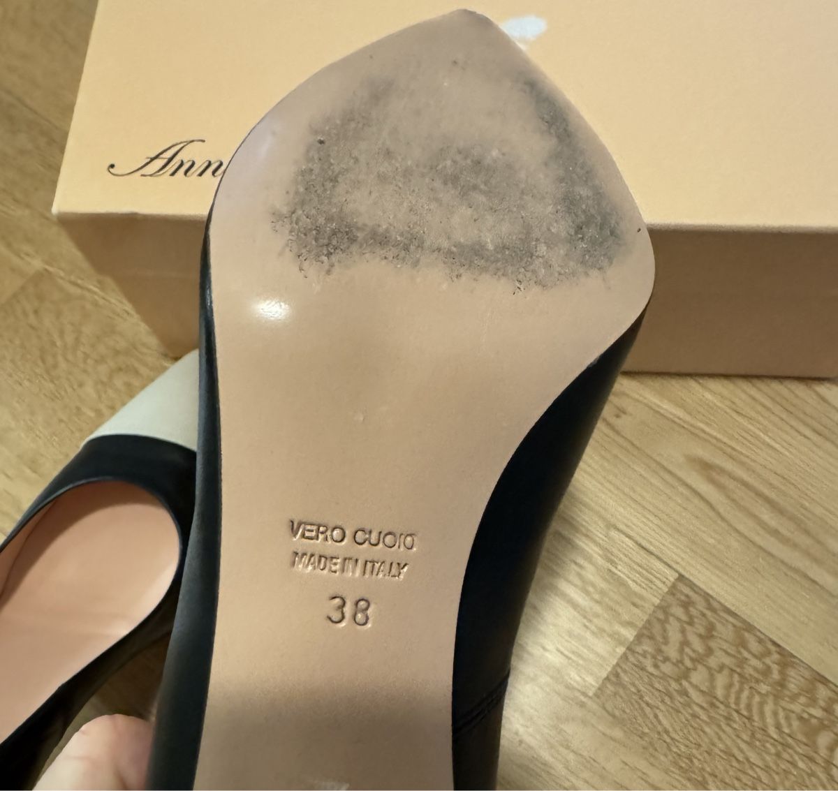 Damenschuhe: Damenschuhe, Pumps Gr.38, Leder, neuwertig – Gebraucht aus Aesch BL von Micimacko-4 6