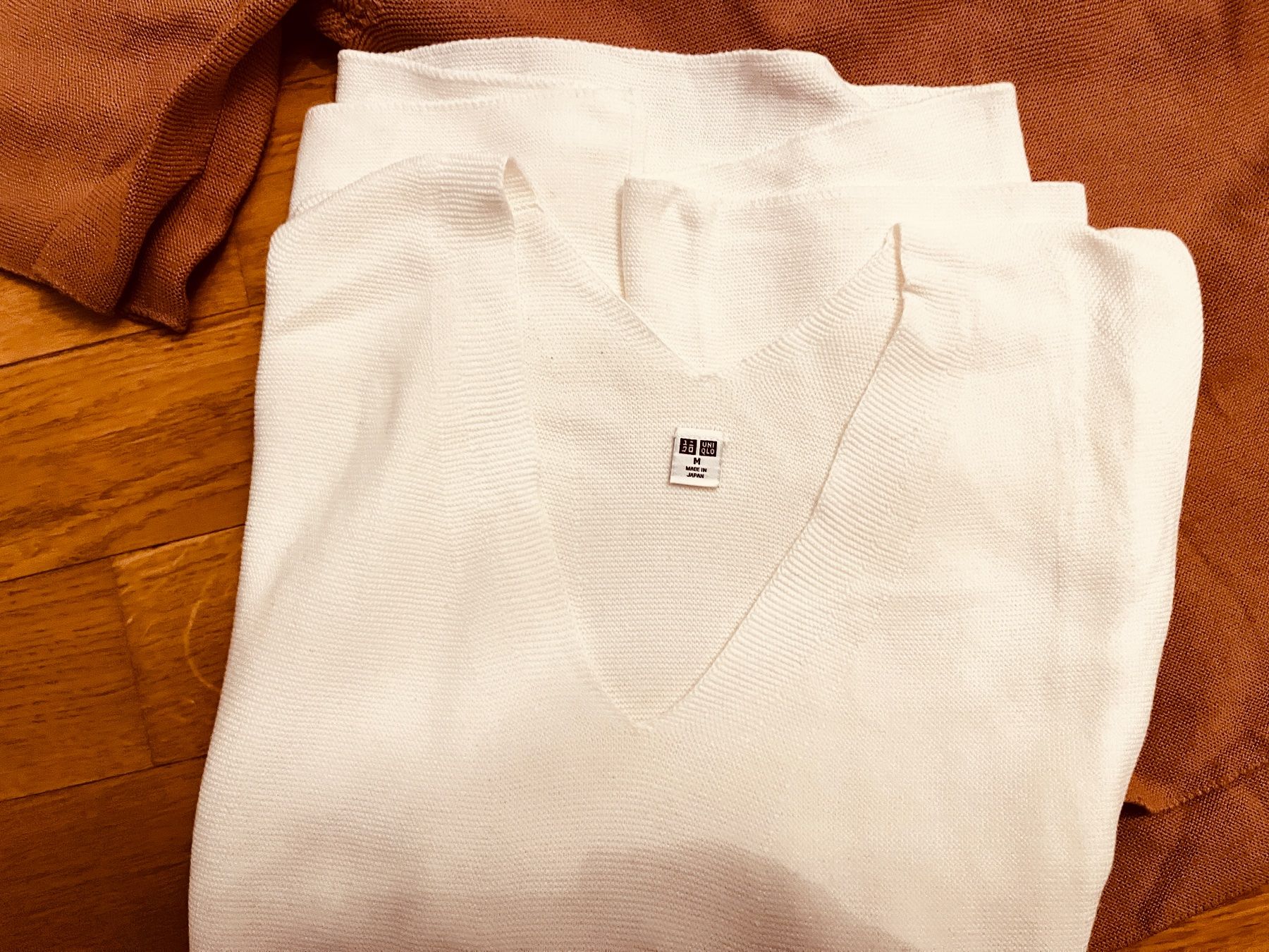 Maglioni & Felpe: Uniqlo fein-Strickpullover M weiss – Usato da Horw venduto da Pem1278 1