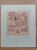 Exlibris Stanislav Kulhanek - Original Radierung signiert