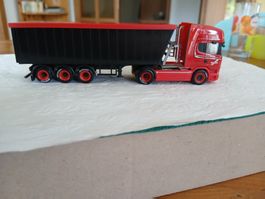 Herpa Scania 2-a 3-a Stöffeliner rot Zugmaschine keine Kat.