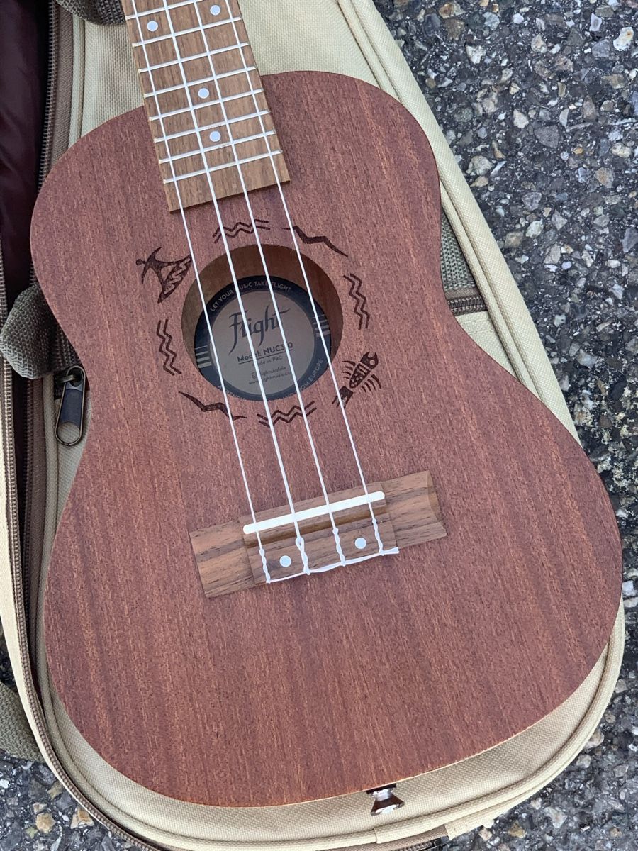 Strumenti musicali: UKULELE „Flight“ mit Tasche  – Usato da Wangen b. Olten venduto da Finolino28 1
