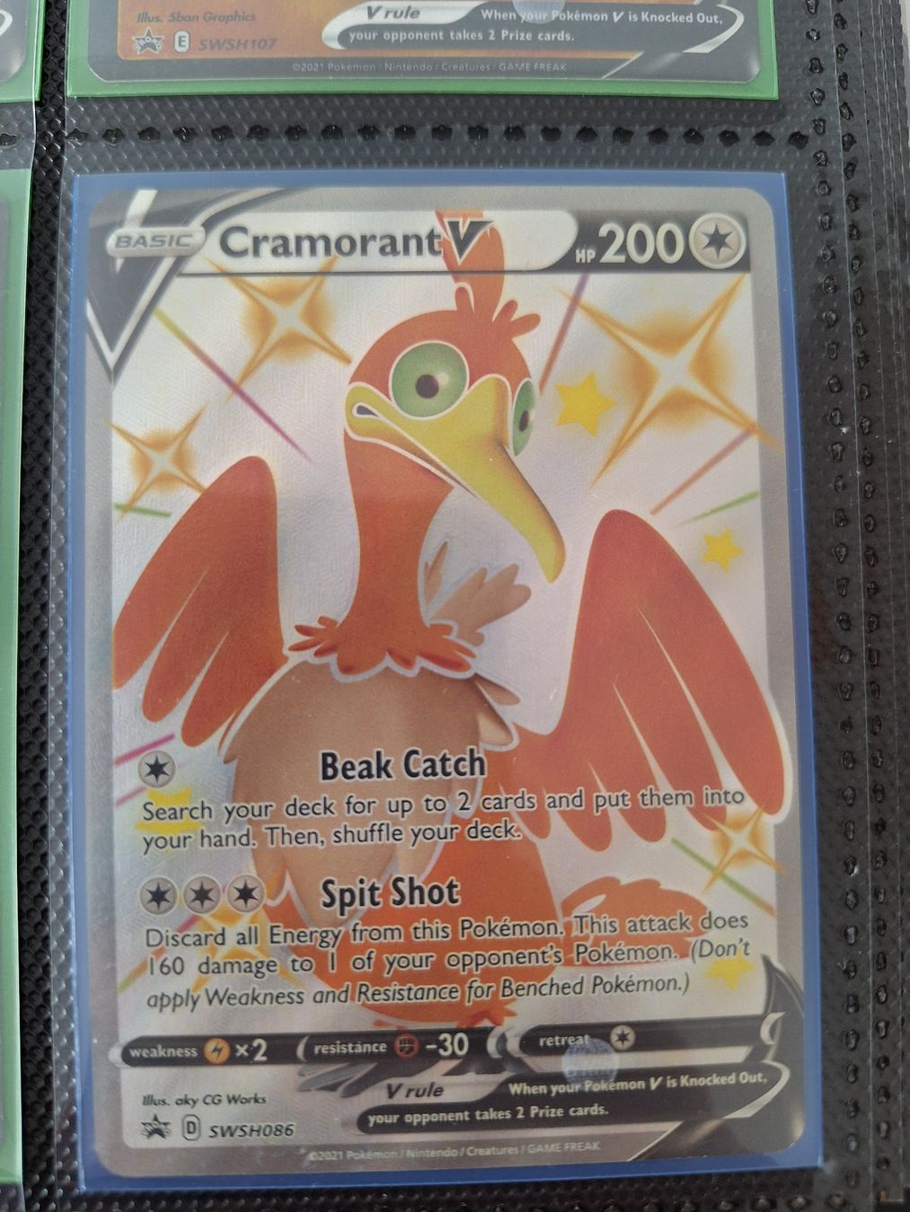 Pokémon Carte collezionabili: Cramorant V Shiny – Usato da Altstätten SG venduto da GGsGameshop