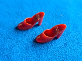 Chaussures poupée Barbie rouge