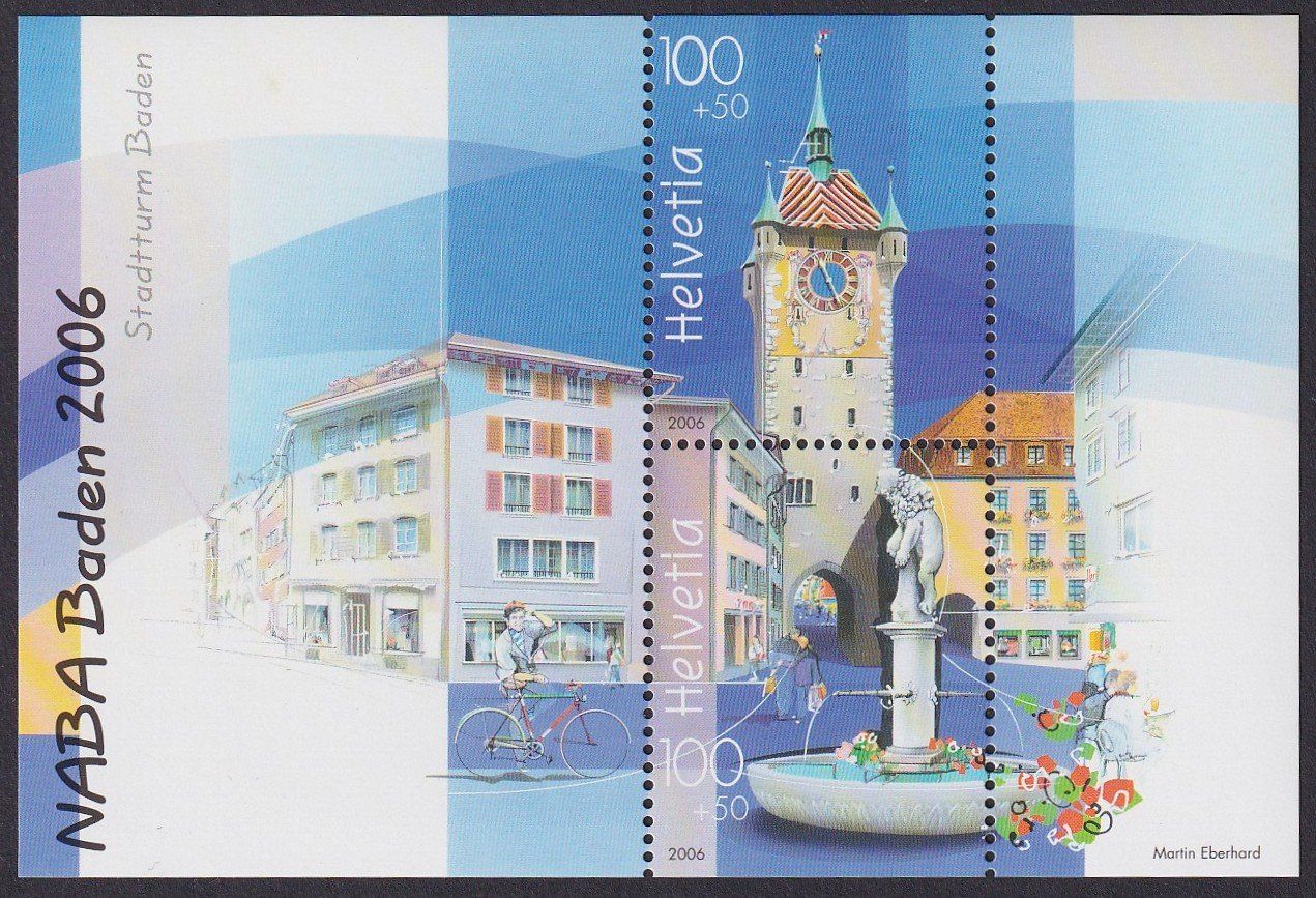 Tutti i francobolli: 2006, NABA Baden Block W96 postfrisch ** – Nuovo (secondo la descrizione) da Ebikon venduto da SilvioFreund