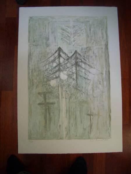 IRMA BAMERT LITHOGRAPHIE SIGNIERT NUMMERIERT  Blatt 7/80 2