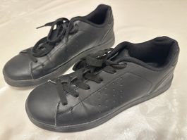 Baskets noires La Halle, pointure 40 portée 2 x