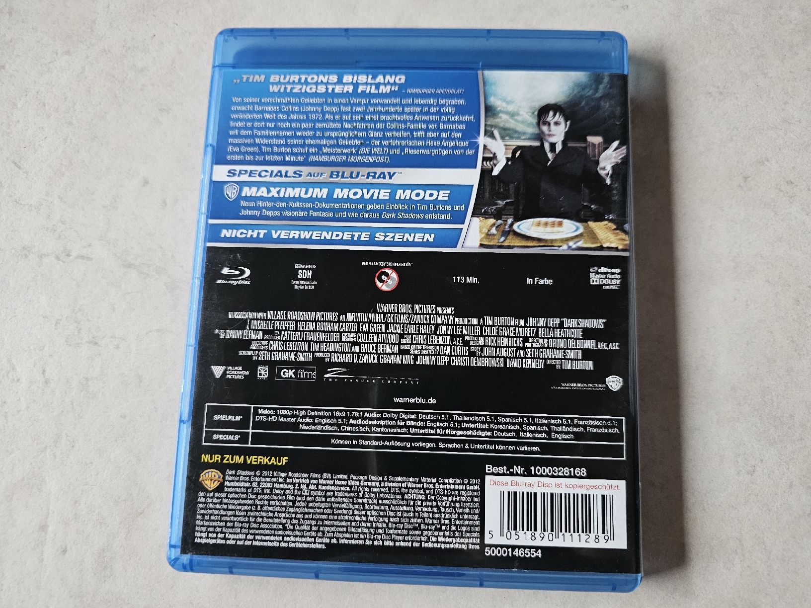 Tutti i DVDs: Dark Shadows  /  Bluray – Usato da Schneisingen venduto da backstore24 1