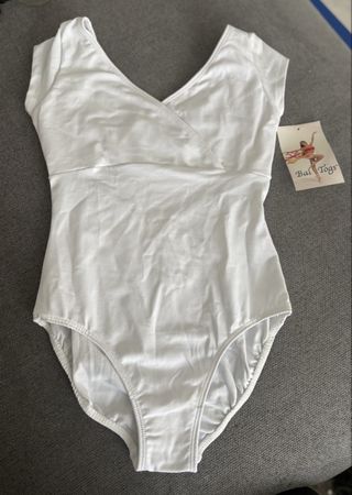 Neues weisses Ballett Trikot der Marke  Bal Togs in Grösse M