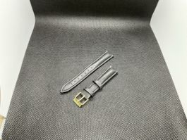 Cinturino in pelle nero 15mm
