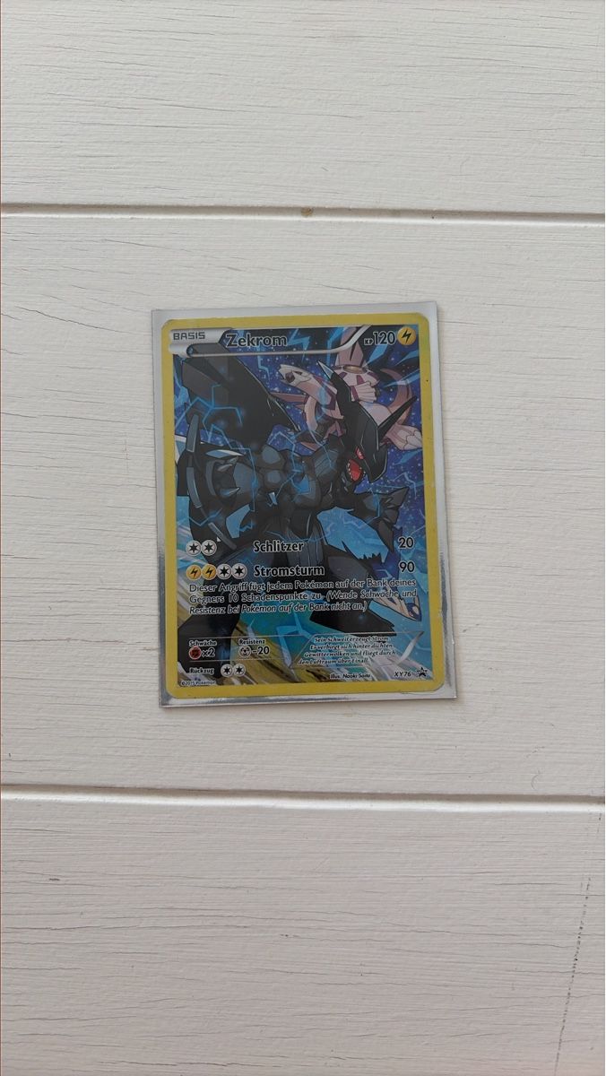 Pokémon Sammelbilder & Trading cards: Zekrom XY76 – Gebraucht aus Bottmingen von fed_8spp