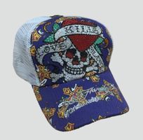 Ed Hardy Trucker Cap "Love Kills Slowly" One Size