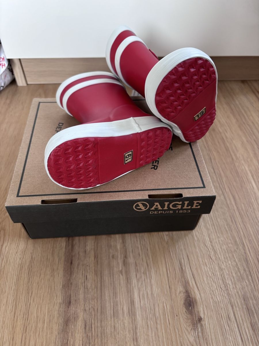 Scarpe per ragazzi: Aigle Gummistiefel Gr.19 – Nuovo e nell'imballaggio originale da Weiach venduto da Larissa130 1