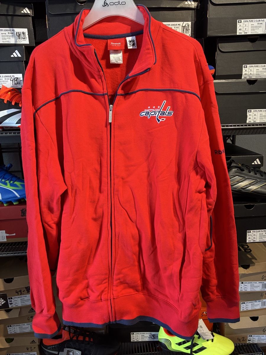 Reebok Maglioni & Felpe: Washington Capitals NHL Reebok Jacke,  ! M – Nuovo e nell'imballaggio originale da Zürich venduto da Msirco