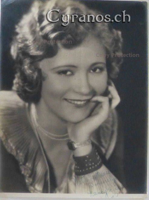 Autografi: Nancy Drexel (1910-1989) Schauspielerin - Autogramm – Usato da Dietikon venduto da cyranos.ch
