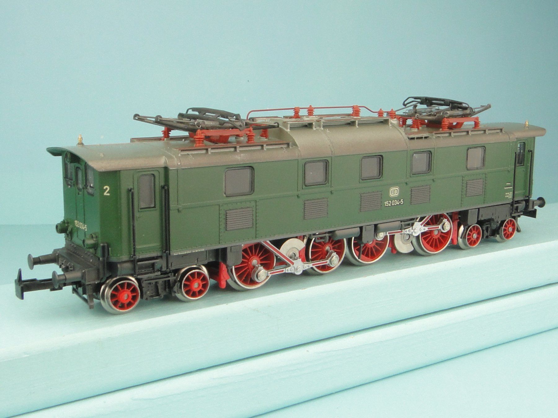 Märklin Modellini di ferrovie: Märklin 8366 BR 152, HAMO Gleichstrom – Usato da Bülach venduto da cann11 4