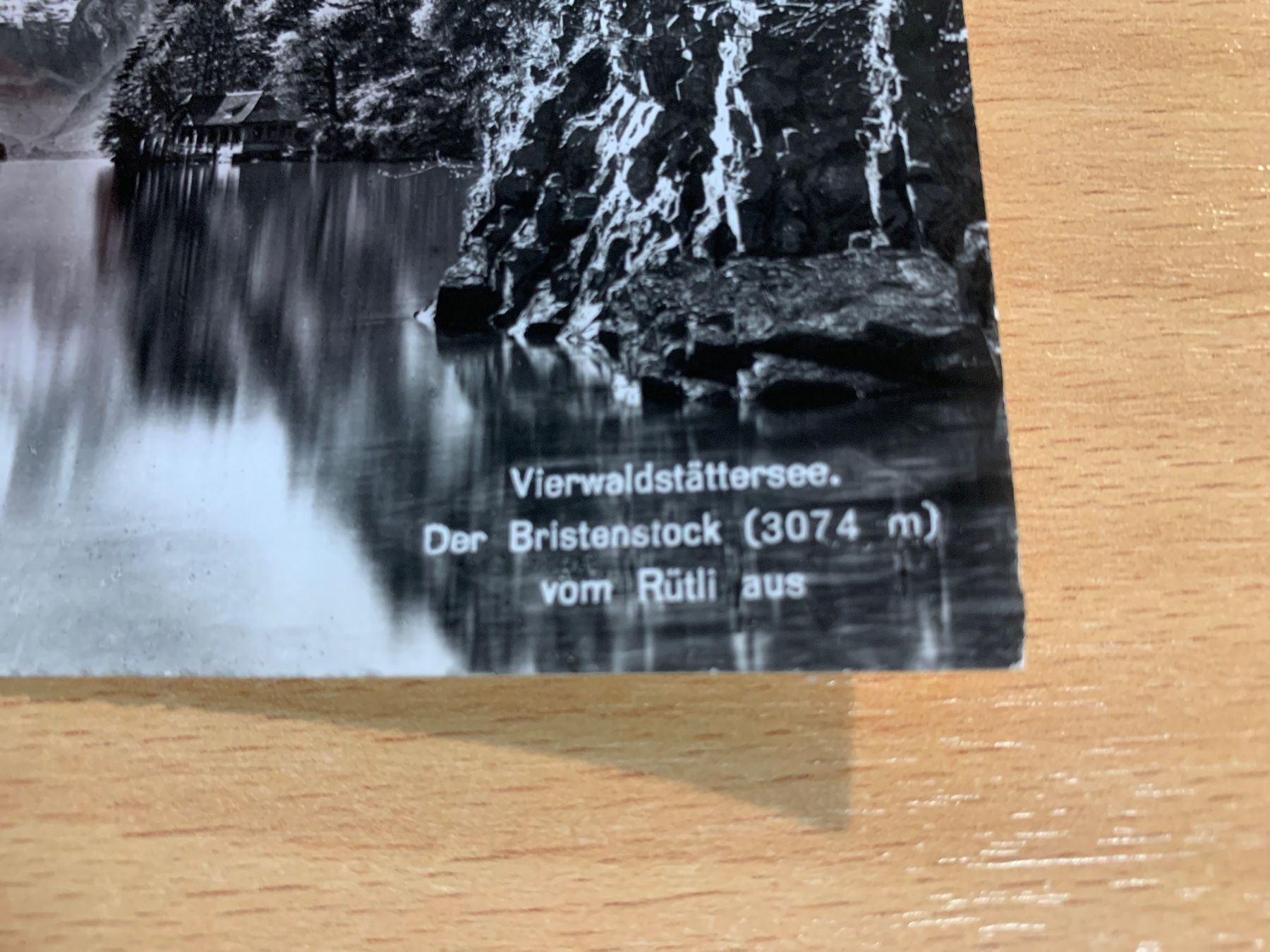 Cartes postales: ANSICHTSKARTE VIERWALDSTÄTTERSEE DER BRISTENSTOCK ********** – D'occasion à Ibach par lisch3 1