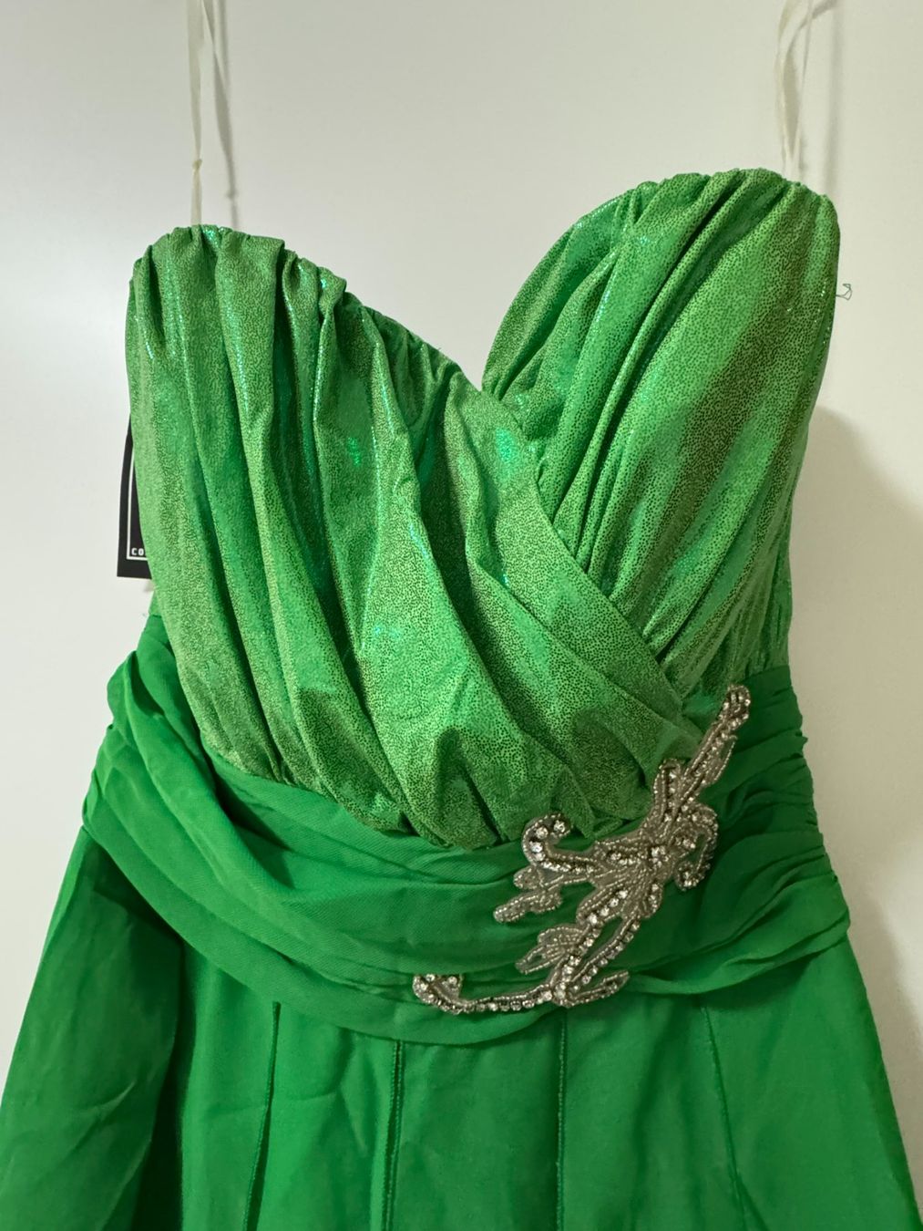Vestiti: Elegantes Abendkleid Smaragdgrün Gr. 36 – Nuovo (secondo la descrizione) da Zürich venduto da pamleano 1