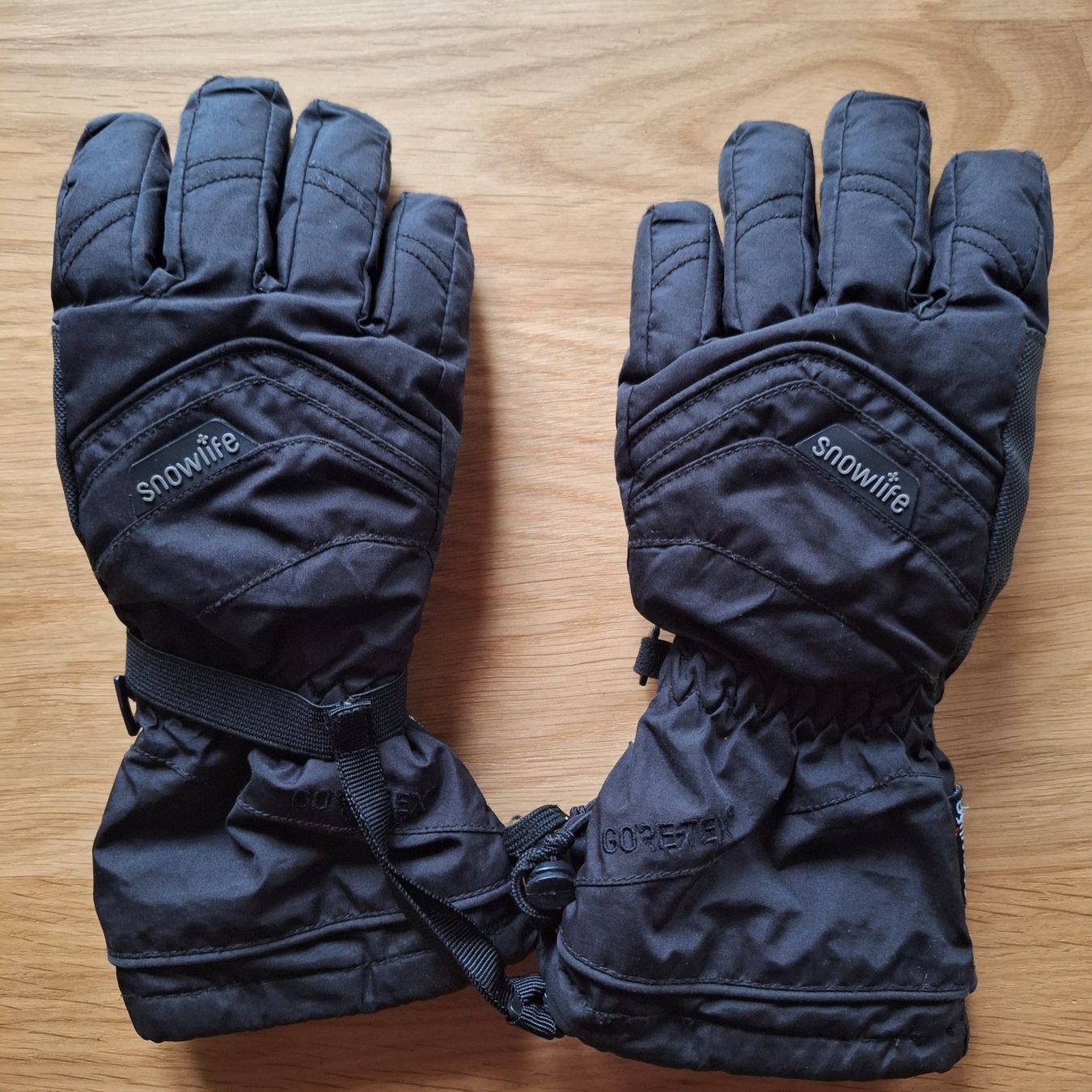 Snowlife Guanti: Snowlife Gore-Tex Skihandschuhe, Gr. 8, Schwarz – Usato da Hettenschwil venduto da Schneuggi2