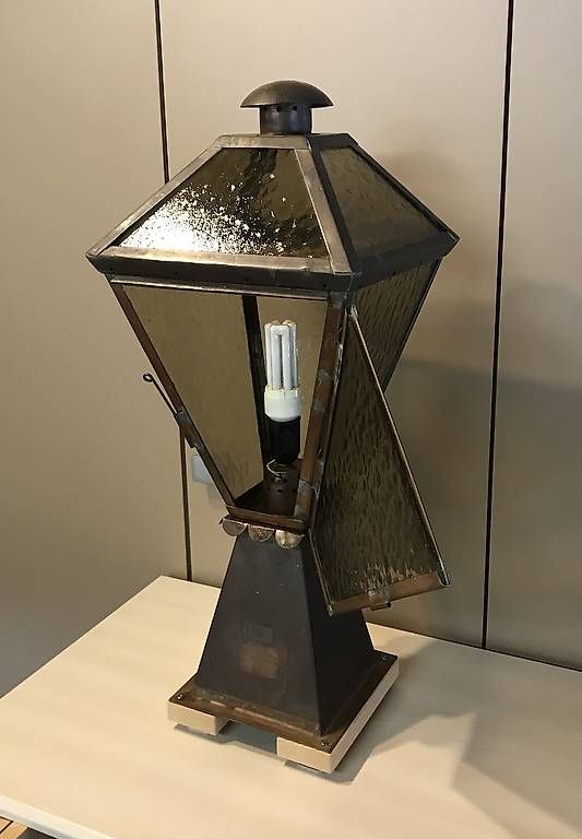 Lampes: Aussenleuchte Kupferblech und Glas – D'occasion à Bazenheid par arthur51 4