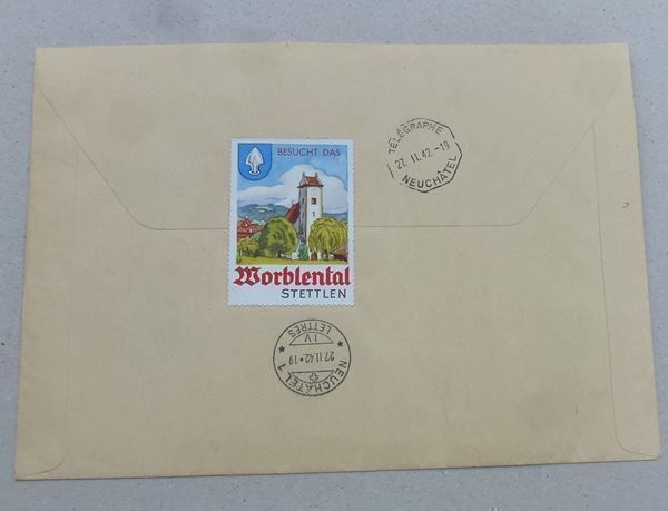 Tous les timbres: Grossbrief ++ PJ Sonderblock 1941 – D'occasion à Walkringen par Casablanca777 2