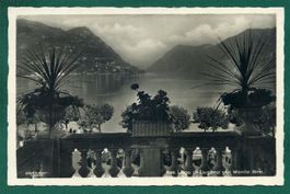 Lago di Lugano col Monte Brè, gelaufen 1941