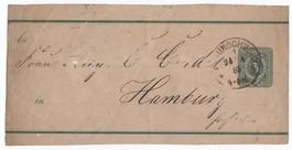 BRIEFVORDERTEIL 1885 Braunschweig - Hamburg  (I