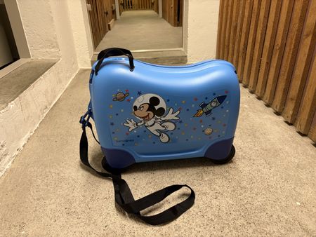 Samsonite Kinderkoffer Disney Mickey blau