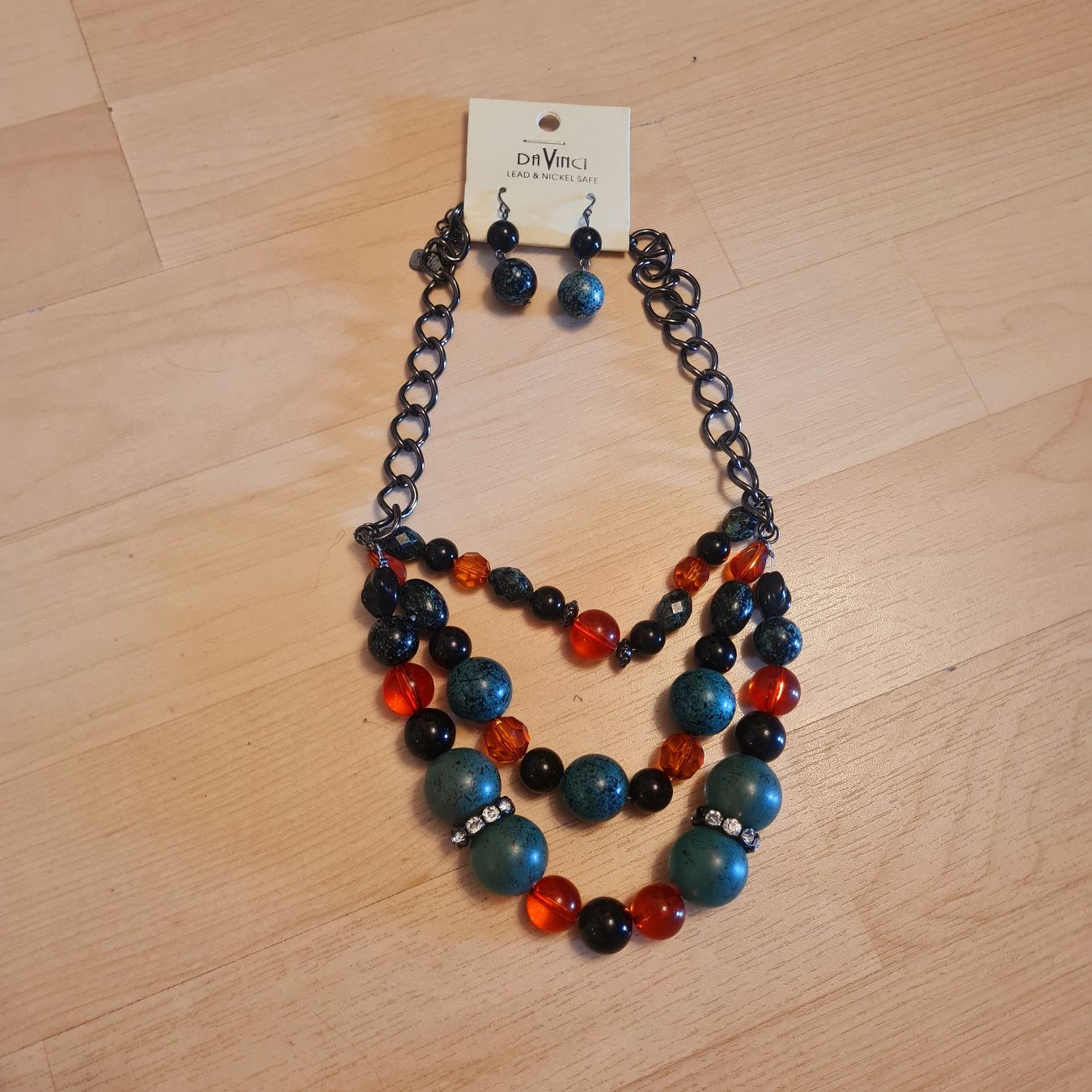 Catenine: 2 teiliges Schmuckset Da Vinci – Nuovo e nell'imballaggio originale da Lyss venduto da waldfee10